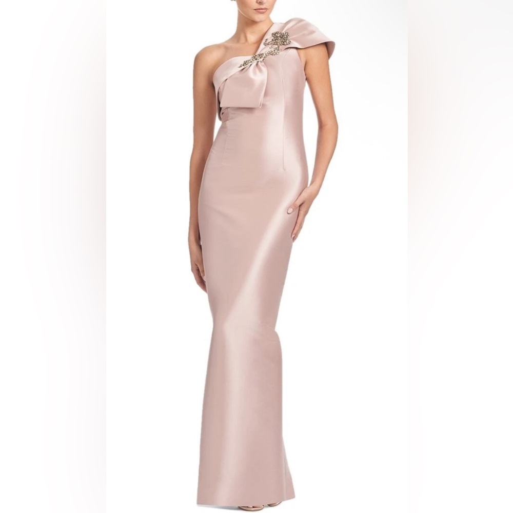 Sachin & Babi Ines pink Gown Sz 8